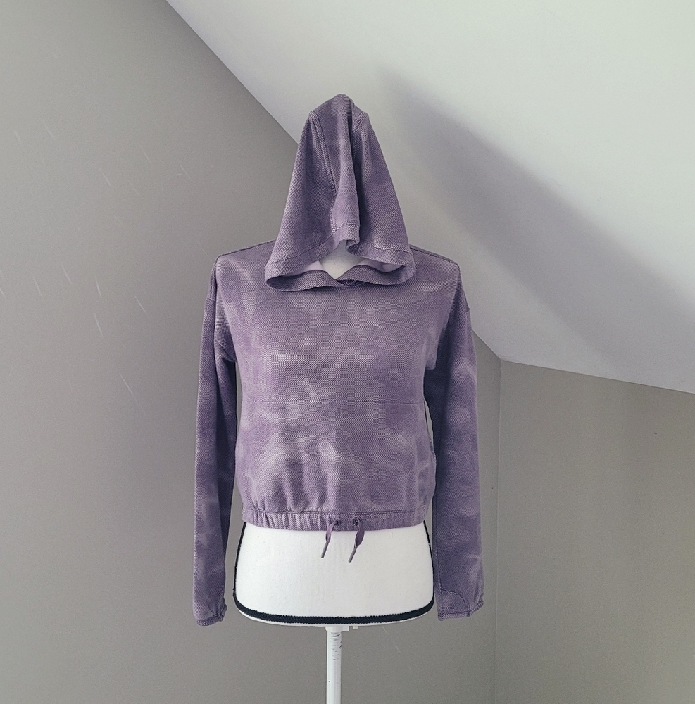 Athleta Girl In Your Zone Crop Hoodie